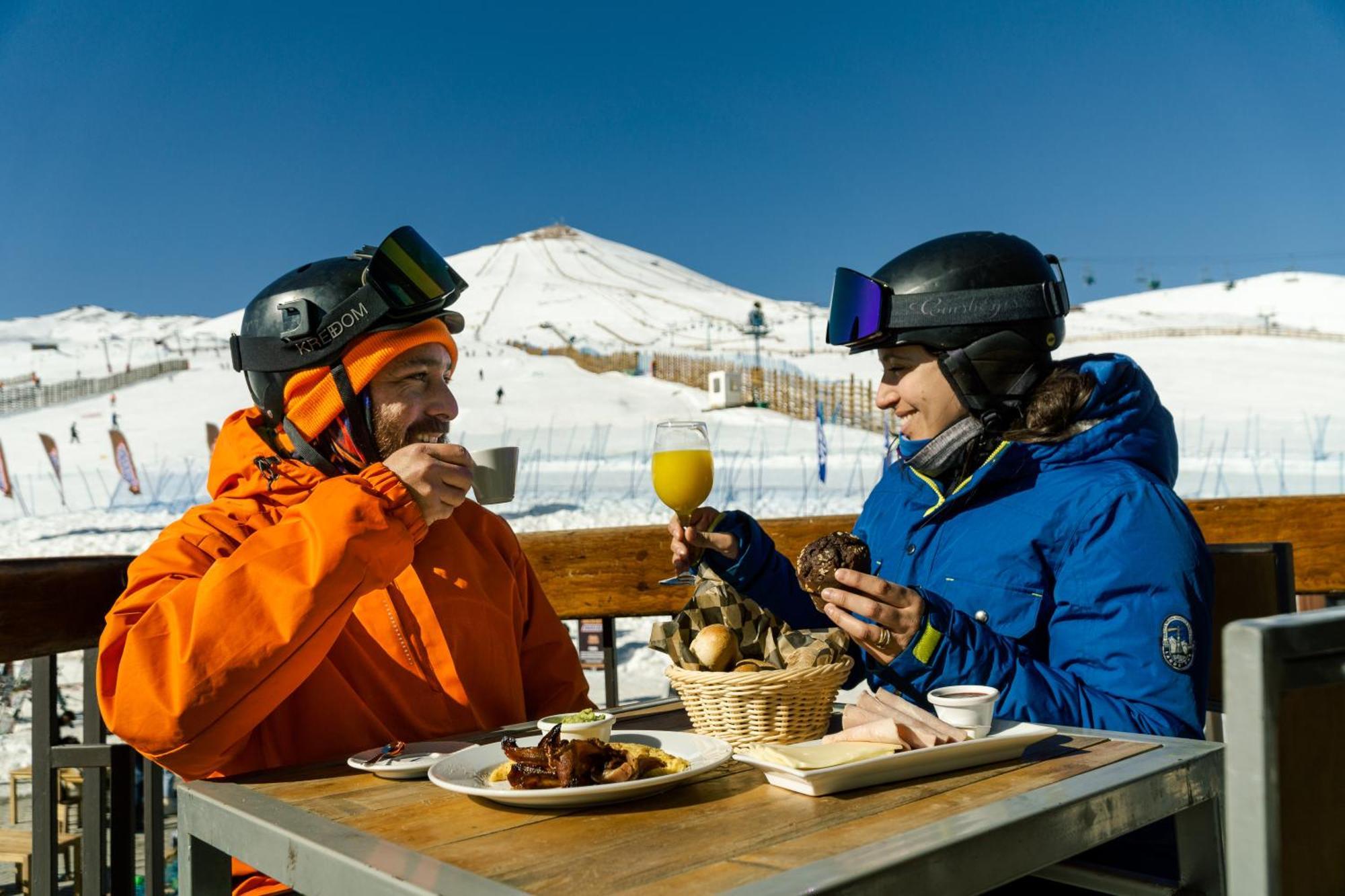 Departamentos Alojamiento Oficial Gran Parador Ski In - Out, Centro De Ski El Colorado, Farellones - Unico Con Descuentos En Servicios Del Centro De Ski Dış mekan fotoğraf